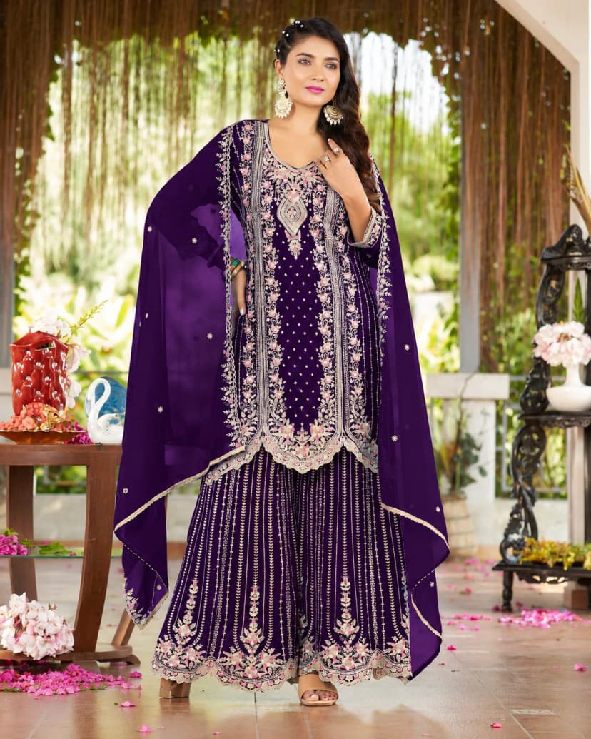 Ramsha Royale Embroidered Set