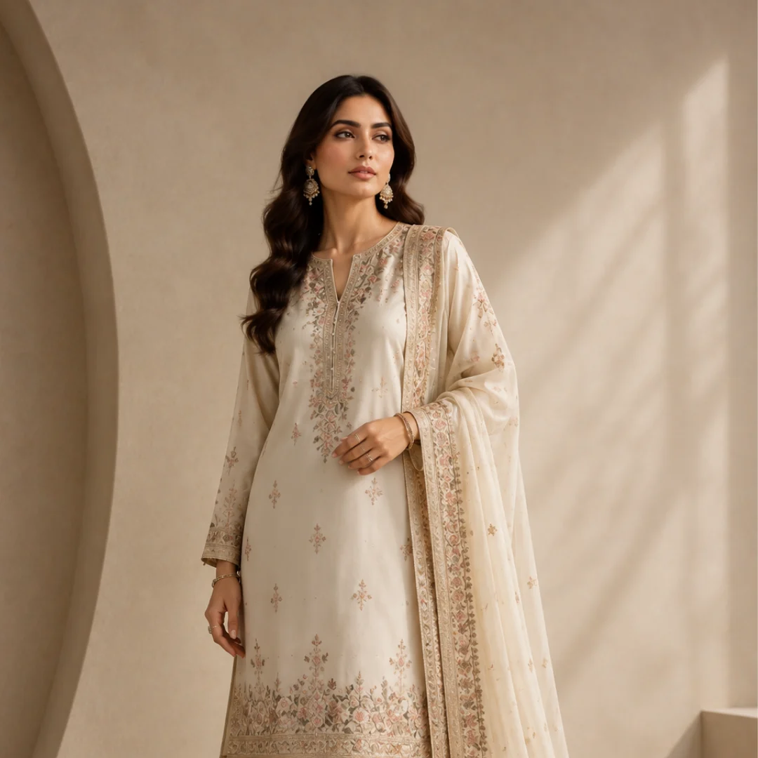 Pakistani salwar kameez